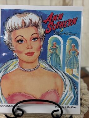Ann Sothern paper dolls and costumes.